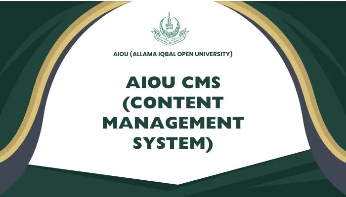 AIOU CMS (Content Management System)